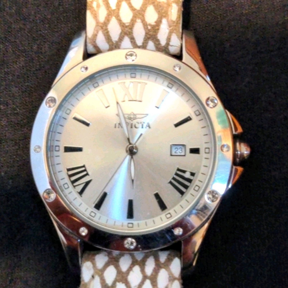 Invicta Angel Ladies Swiss Watch Water Resistant
